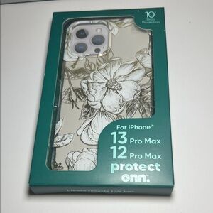 Botanical Clear Case for iPhone 13/12 Pro Max